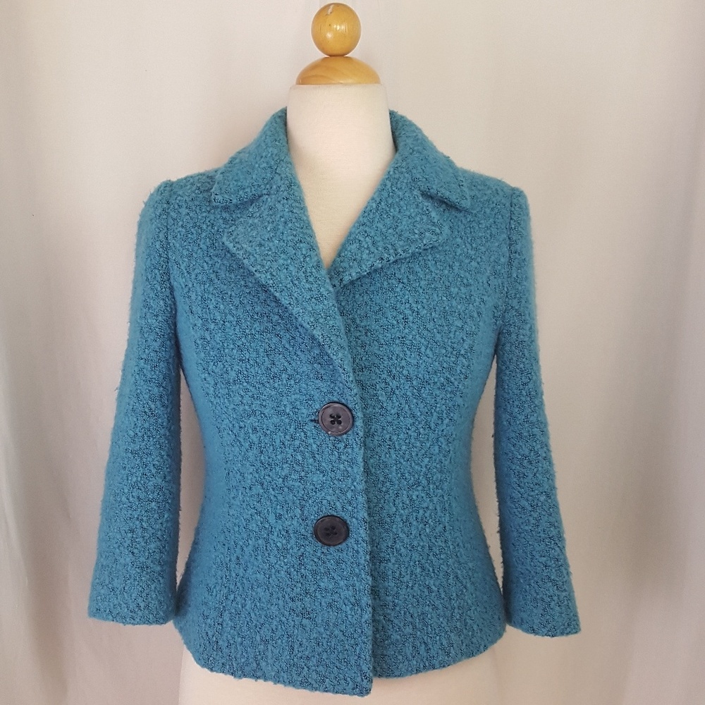Button Front Crop Jacket main image 0